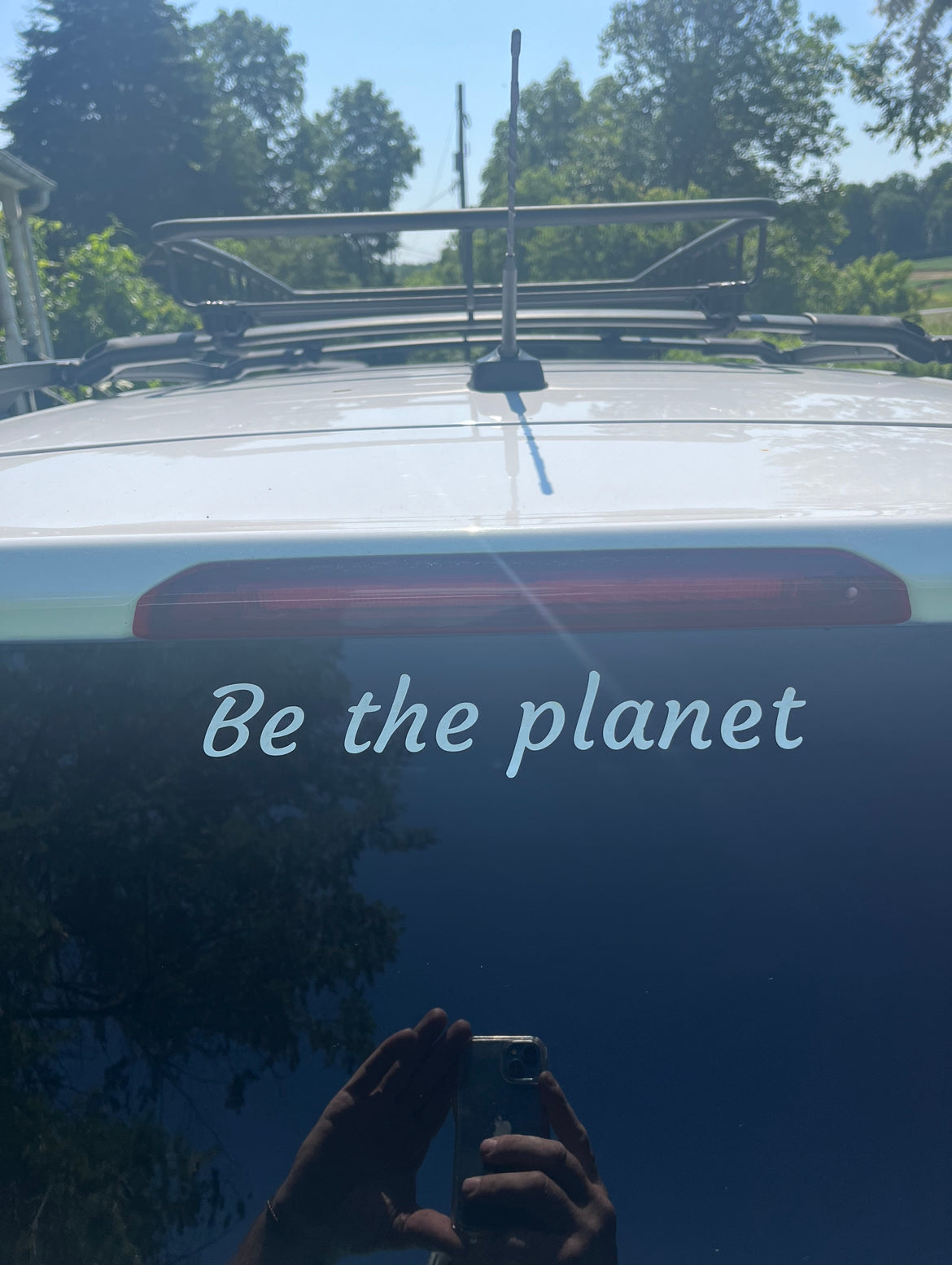 Bumper Sticker - Be the planet