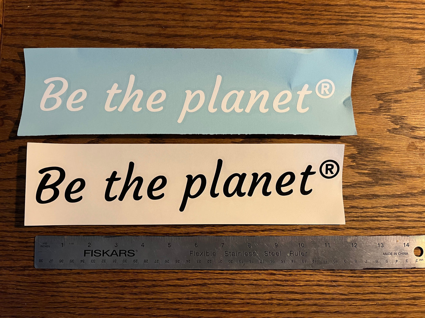 Bumper Sticker - Be the planet
